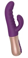 Фиолетовый вибратор-кролик Sassy Bunny - 21 см. - фото 1435552