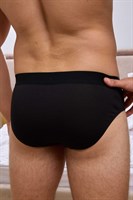 Черные бамбуковые трусы-брифы 375363