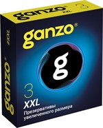 Презервативы увеличенного размера Ganzo XXL - 3 шт. - фото 1432039
