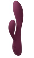 Фиолетовый перезаряжаемый вибратор-кролик Rio - 20 см. - фото 1435502