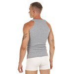 Мужская хлопковая майка-борцовка 376515 Мужская хлопковая майка-борцовка 376515