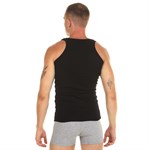 Мужская хлопковая майка-борцовка 376515 Мужская хлопковая майка-борцовка 376515