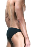 Черные эластичные трусы-слипы 377535