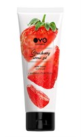 Лубрикант на водной основе OYO Aroma Gel Strawberry с ароматом клубники - 75 мл. FFF 378464 - фото 265589