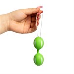 Зеленые вагинальные шарики «Оки-Чпоки» - фото 1434435
