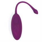 Фиолетовое виброяйцо «Оки-Чпоки» с пультом ДУ - фото 1434469