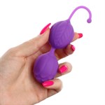 Фиолетовые вагинальные шарики «Оки-Чпоки» - фото 1434639