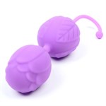 Фиолетовые вагинальные шарики «Оки-Чпоки» - фото 1434635