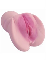 Телесный 3D мастурбатор-вагина Eroticon - фото 1435050
