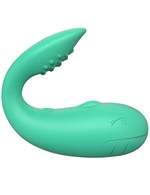 Зеленый стимулятор Whale с управлением через приложение - фото 1435150