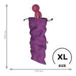 Фиолетовый мешочек для хранения игрушек Treasure Bag XL - фото 1434375