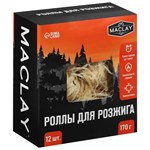 Роллы для розжига Maclay - 12 шт. 389220 - фото 761913