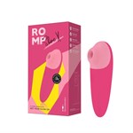 Розовый бесконтактный клиторальный стимулятор Romp Shine X - фото 1438287