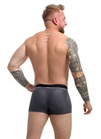 Пляжные боксеры с контрастными полосками по бокам 397149