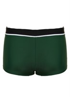 Пляжные боксеры с контрастными полосками по бокам 397149