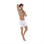Белые удлиненные трусы-боксеры Classic Match Long Boxer 397838