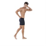 Черные удлиненные трусы-боксеры Classic Match Long Boxer 397846