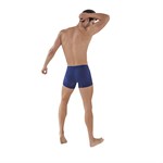 Темно-синие мужские трусы-боксеры Classic Match Boxer 397866 - фото 66839