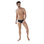 Черные мужские трусы-джоки Venture Jockstrap 398011 - фото 57898