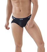 Черные мужские трусы-джоки Venture Jockstrap 398011 - фото 151404