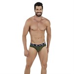 Мужские трусы брифы хаки Clever URI BRIEF 103610 398099 - фото 68778