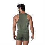 Зеленая мужская майка Basis Tank-Top 398229