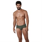 Зеленые трусы-брифы Basic Classic Brief 398292 - фото 68830