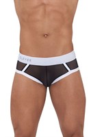 Черно-белые трусы-джоки Cult Jockstrap 398370 - фото 151466