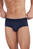 Черные мужские трусы-брифы в рубчик Heavenly Piping Brief 398474 - фото 656101