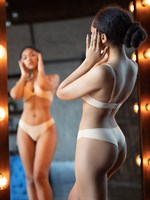 Базовые женские трусики-бразилиана 399024