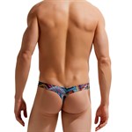 Мужские трусы-тонги с разноцветным геометрическим принтом 399456 - фото 871980 Мужские трусы-тонги с разноцветным геометрическим принтом 399456 - фото 871980