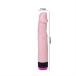 Вибромассажер розового цвета - 22,5 см. - фото 143226