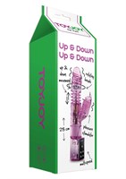 Мультискоростной вибратор Up Down-Pumping - 21 см. - фото 247701 Мультискоростной вибратор Up Down-Pumping - 21 см. - фото 247701