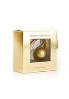 Золотистый вагинальный шарик Pleasure Ball Deluxe - фото 74885