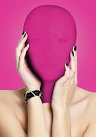 Закрытая розовая маска на лицо Subjugation - фото 143448