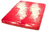 Красная виниловая простынь Vinyl Bed Sheet - фото 47530