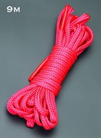 Красная веревка для связывания - 9 м. - фото 218585