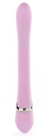 Розовый G-вибростимулятор THE CARRIE B. SLIM G - 17,5 см. - фото 247858