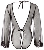 Оригинальное полупрозрачное боди с длинными рукавами - фото 247923 Оригинальное полупрозрачное боди с длинными рукавами - фото 247923