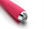 Розовый вибростимулятор Mini Emma с гнущейся головкой-шаром - 16,5 см. - фото 1411988