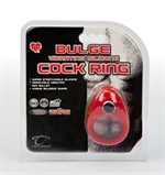 Эрекционное кольцо с вибропулей TLC Buldge Vibrating Silicone Cock Ring - фото 143649