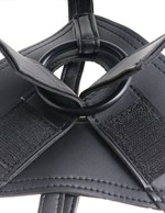 Телесный страпон на трусиках Strap-on Harness Cock - 20,3 см. - фото 1155268
