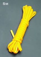 Желтая веревка для связывания - 5 м. - фото 144047