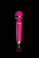 Ярко-розовый вибростимулятор Rock - 19,2 см. - фото 144145