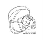 Универсальные трусики Harness UNI strap с корсетом 45341