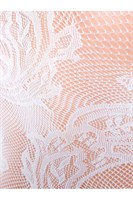 Ажурный комбинезон с крупными цветочными завитками и доступом - фото 280998