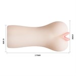 Телесный мастурбатор-вагина Candy 45521