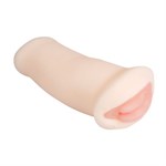 Вибрирующий мастурбатор-вагина с нежными губками Lily - 18 см. - фото 1391312