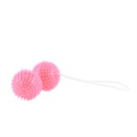 Розовые вагинальные шарики Love Balls - фото 144611