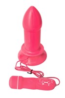 Розовая вибровтулка средних размеров POPO Pleasure - 13 см. - фото 1359848